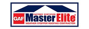 We Are A GAF Master Elite Weather Stopper Roofing Contractor