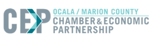 Ocala/Marion County Chamber logo.