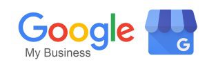 Google My Business logo and branding.