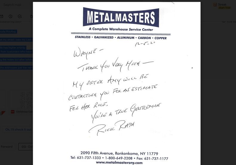 Testimonial from Rick Rath